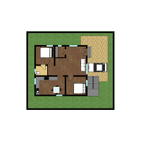  28x35 - 2 bhk - single floor - under 1000sq.ft -singlex -South facing