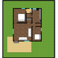33x39 - 2 bhk - single floor - Above1000sq.ft -singlex - North facing
