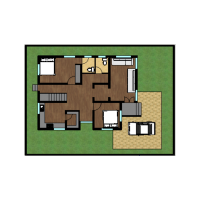  30x40 -  G+1 - 3 bhk - Above 2000  sq.ft - North  facing - Duplex