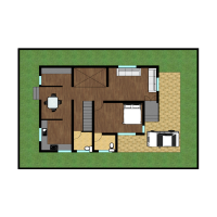  29x40 -  G+1 - 3 bhk - Above 2000  sq.ft - North  facing - Duplex