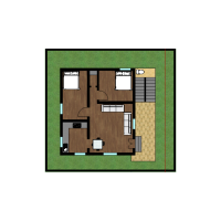  20x30 - 1 bhk - single floor - under 1000sq.ft -singlex - West facing